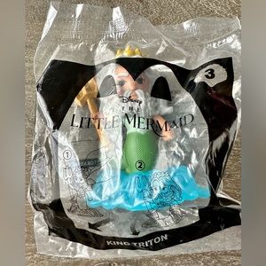 McDonald’s Happy Meal toy: Disney’s The Little Mermaid “King Triton” #3